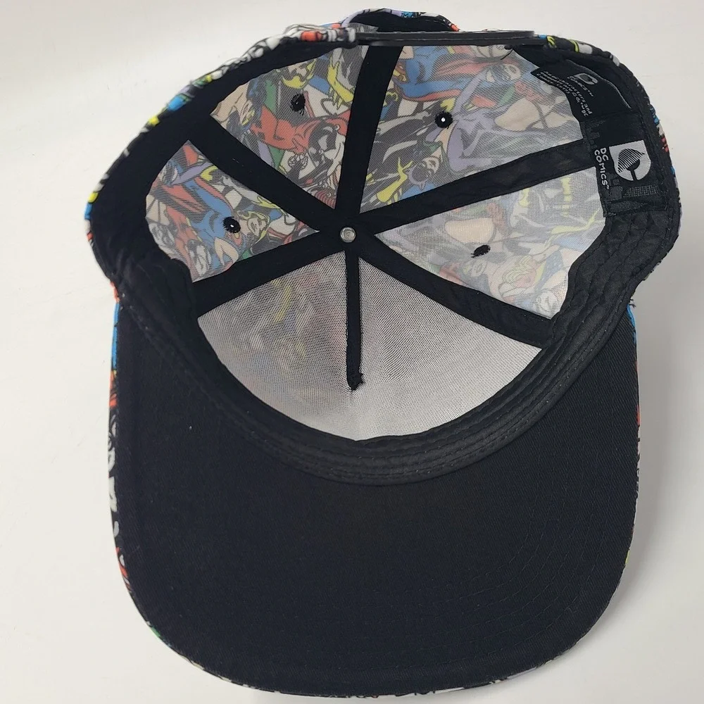 DC Comics Hat Snapback All Over Print Women‎ Superhero Characters Cartoon Adult